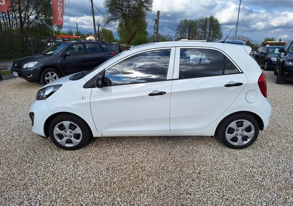 Kia Picanto cena 19999 przebieg: 138200, rok produkcji 2012 z Kleczew małe 379